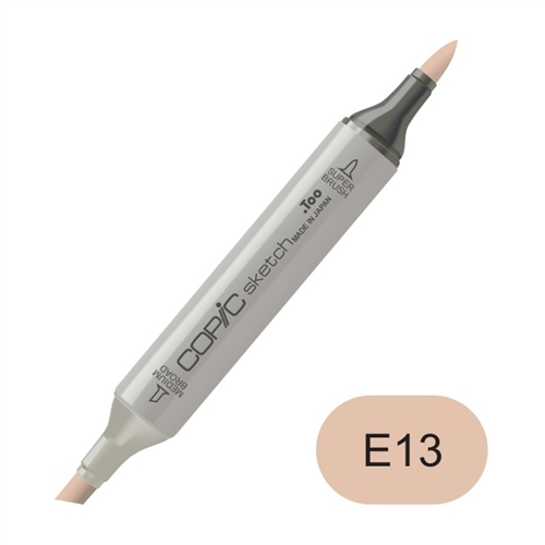 (SALE)ปากกา Copic  Sketch ญี่ปุ่น สี E13 Light Suntan