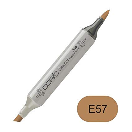 (SALE)ปากกา Copic  Sketch ญี่ปุ่น สี E57 Light Walnut