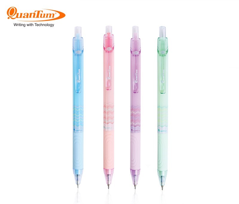 ปากกา Quantum RHYTHM 0.5 mm. หมึกน้ำเงิน ด้ามคละสี