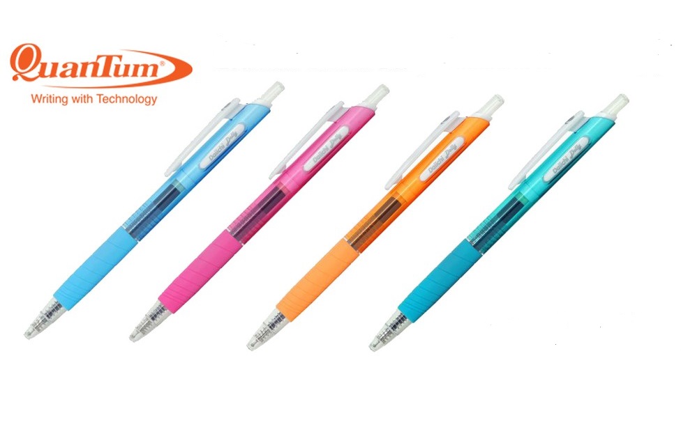 ปากกา Quantum Dolly Daiichi QG001Gelpen ORANGE  0.7 mm. สีน้ำเงิน