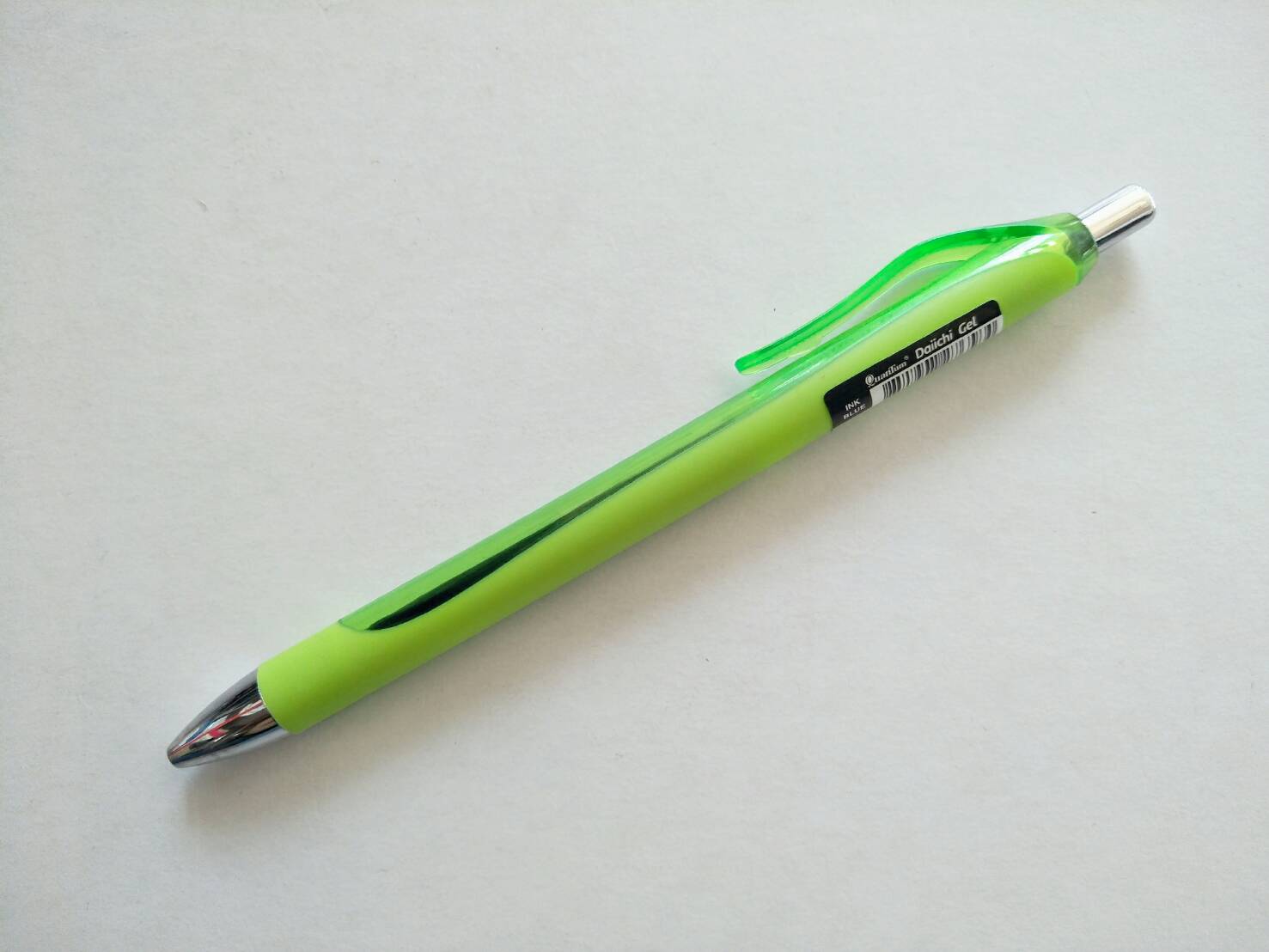 ปากกา Quantum Daiichi QG501 Gelpen 0.5mm. สีน้ำเงิน ด้ามคละสี