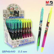 ปากกาลูกลื่น M&G วันพีช ONE PIECE QBP46440 สีน้ำเงิน 0.5mm