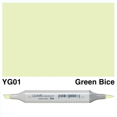 (SALE)ปากกา Copic  Sketch ญี่ปุ่น สี YG01 Green Bice