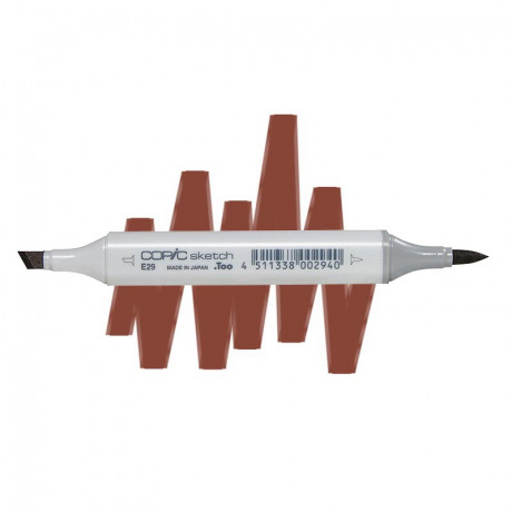 (SALE)ปากกา Copic  Sketch ญี่ปุ่น สี E29 Burnt Umber