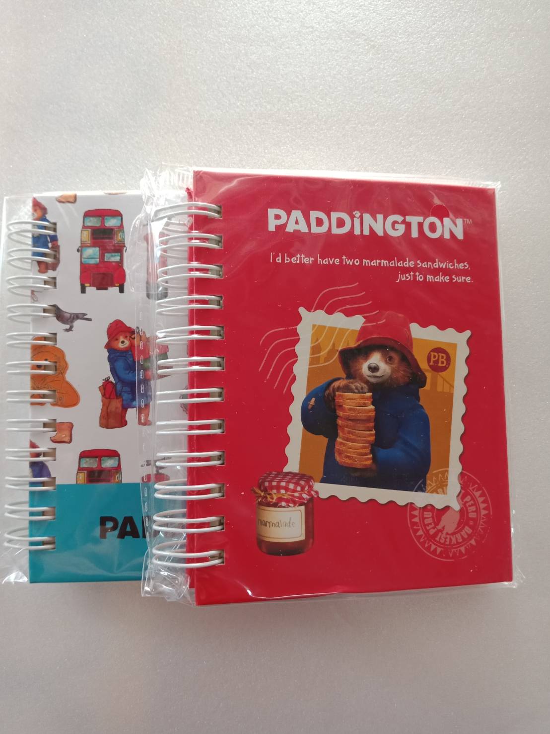 สมุดบันทึกริมลวดปกแข็ง Bearron Paddington S-PBB003