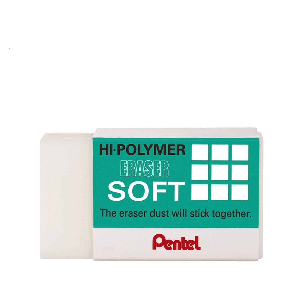 (SALE)ยางลบ Pentel Hi-Polymer Eraser - SOFT ZES-08