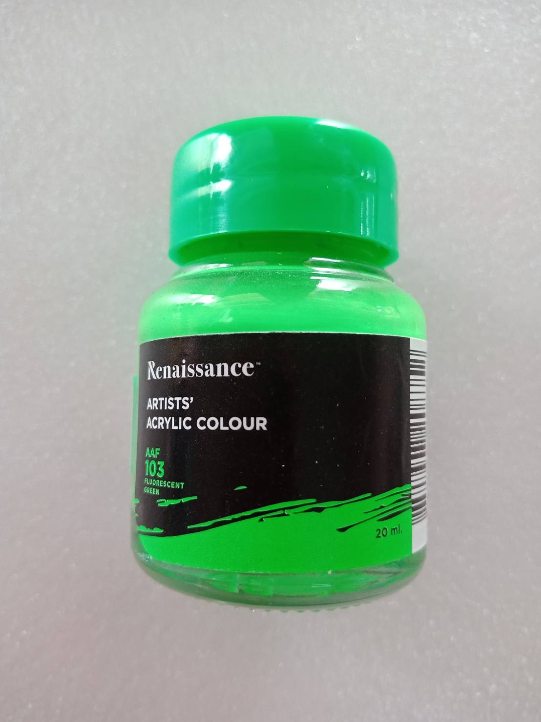 สีอะคริลิคสะท้อนแสง Masterart Renaissance 20 ml. (สีเขียว ) #AAF 103