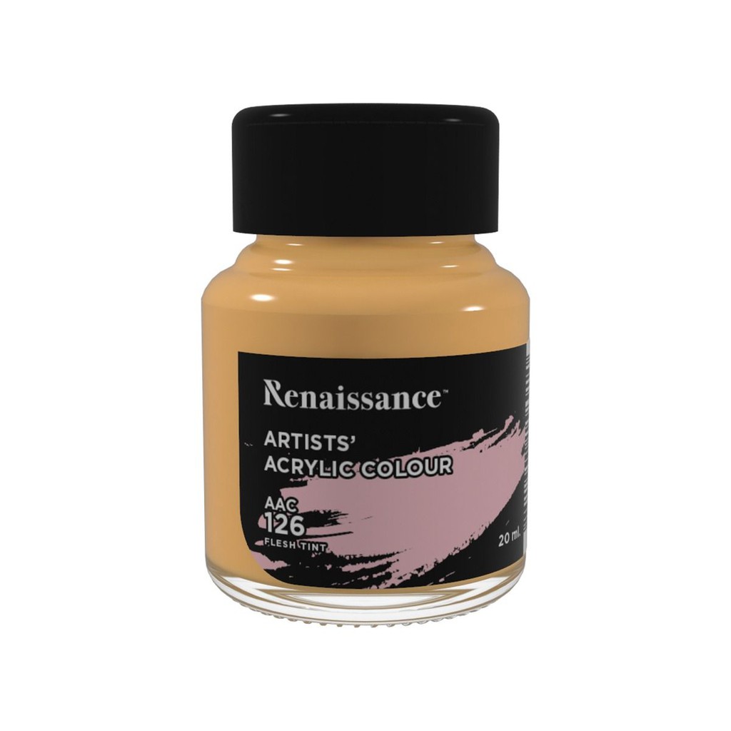 สีอะคริลิค Masterart Renaissance 20 ml. (สี  Flesh Tint ) #126