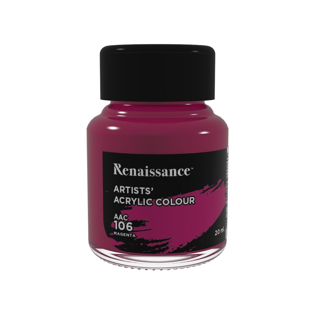 สีอะคริลิค Masterart Renaissance 20 ml. (สี Magenta ) #106