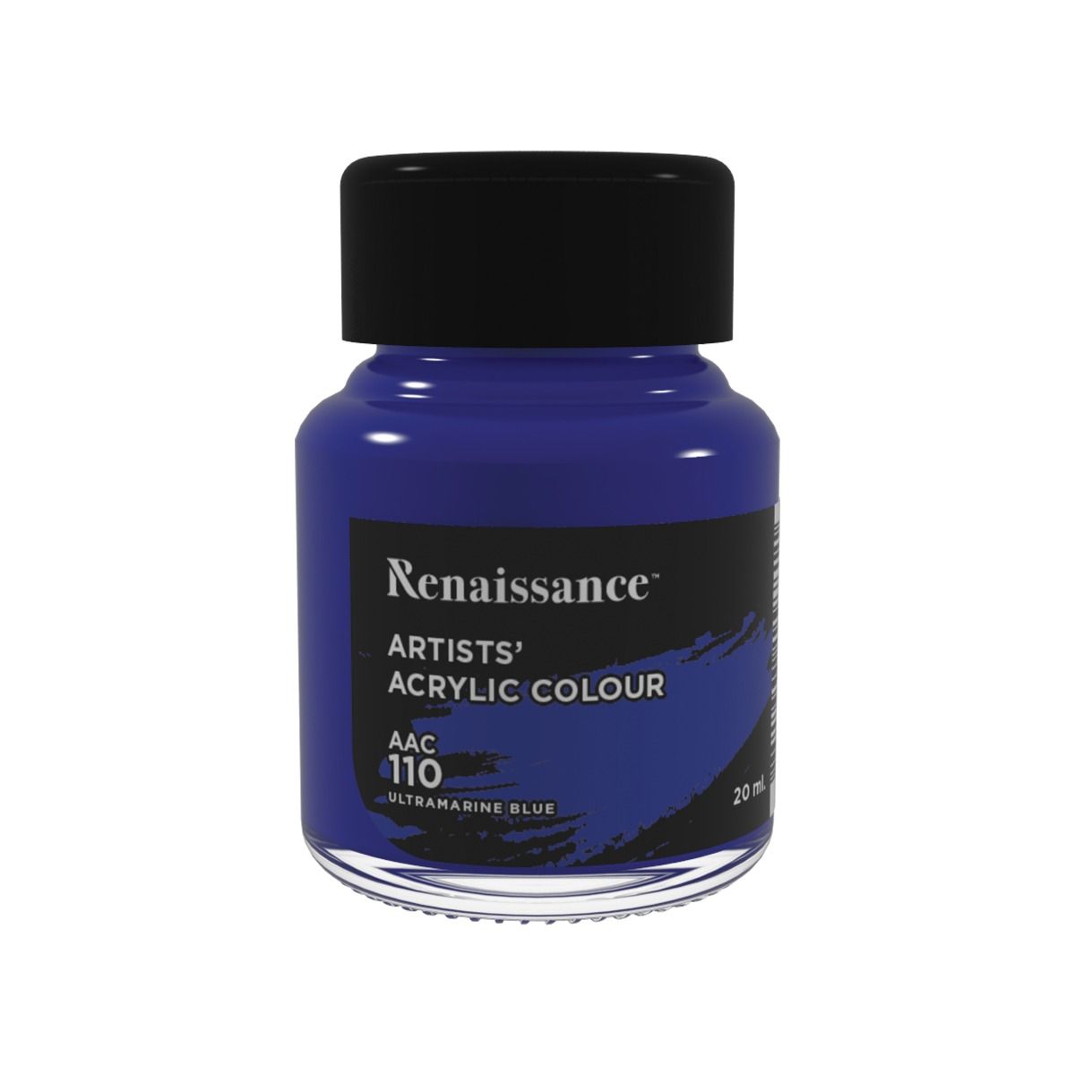 สีอะคริลิค Masterart Renaissance 20 ml. (สี  Ultramarine Blue ) #110