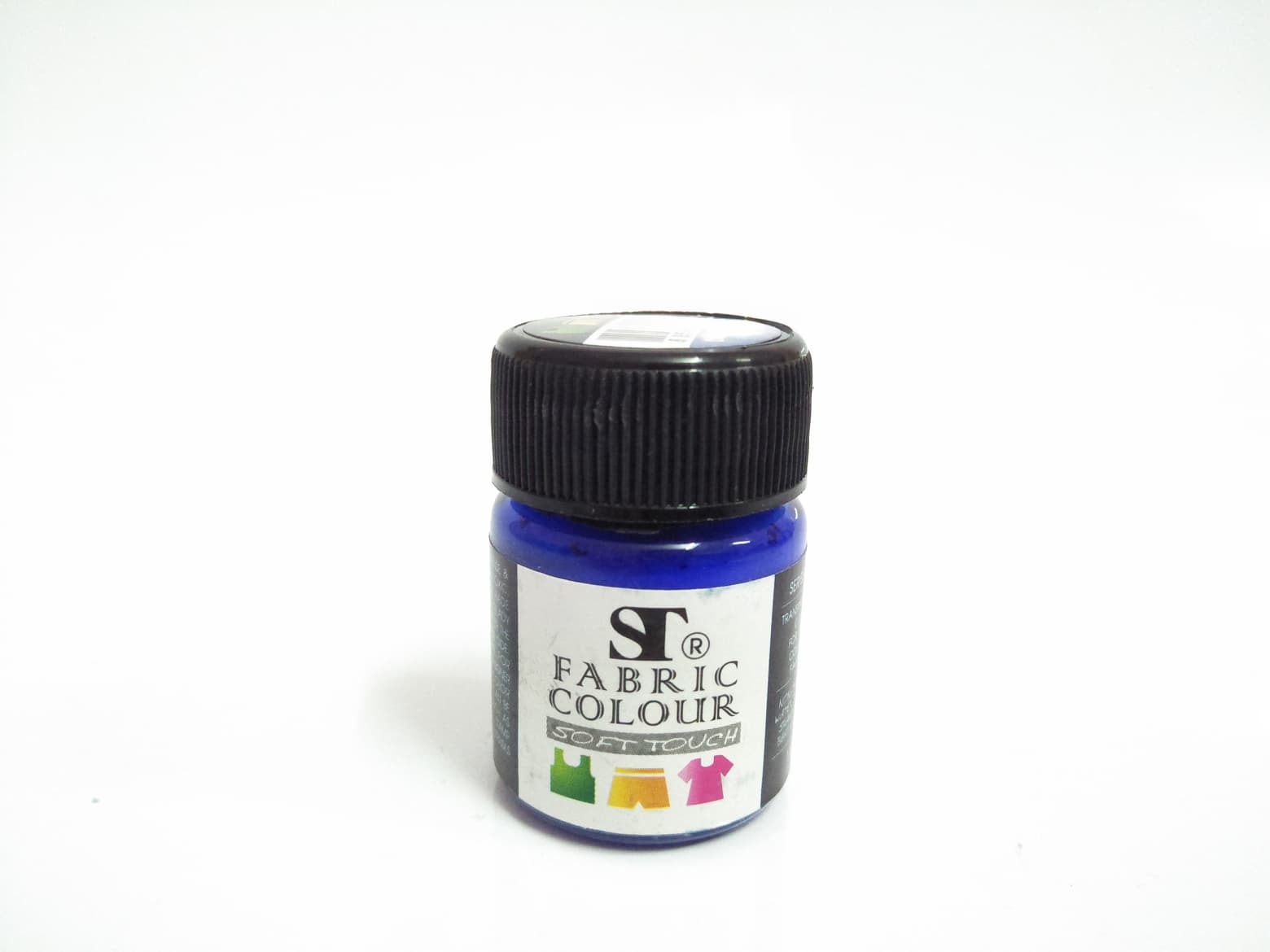 สีเพ้นท์ผ้า(Fabric Colour) ST ขนาด 15ml. สี BLUE 7110