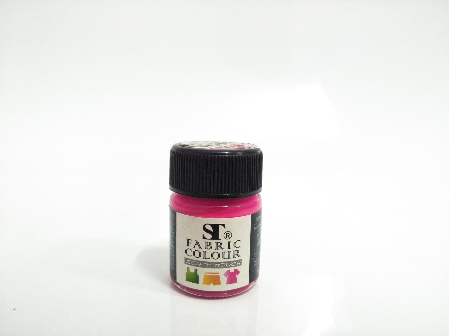 สีเพ้นท์ผ้า(Fabric Colour) ST ขนาด 15ml. สี MAGENTA 7111