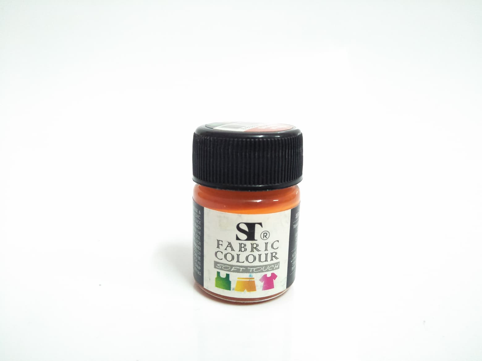 สีเพ้นท์ผ้า(Fabric Colour) ST ขนาด 15ml. สี ORANGE 7105