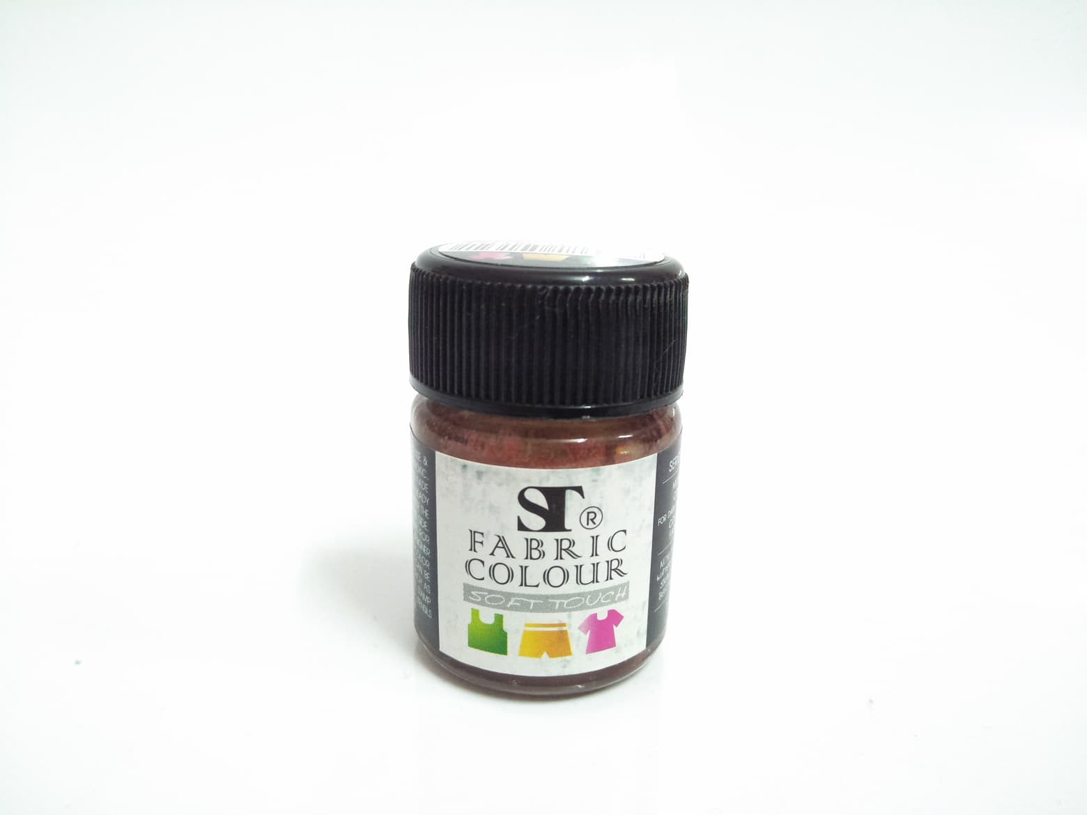 สีเพ้นท์ผ้า (Fabric Colour) ST ขนาด 15 ml. สี Red Bronze 7306