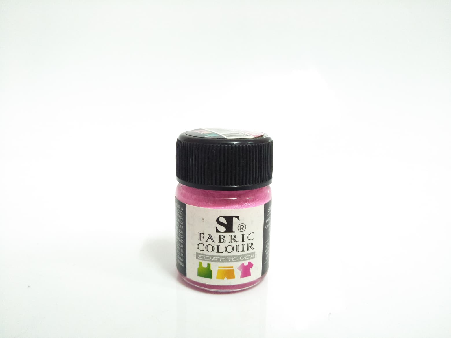 สีเพ้นท์ผ้า (Fabric Colour) ST ขนาด 15 ml. สี Red Peard 7402