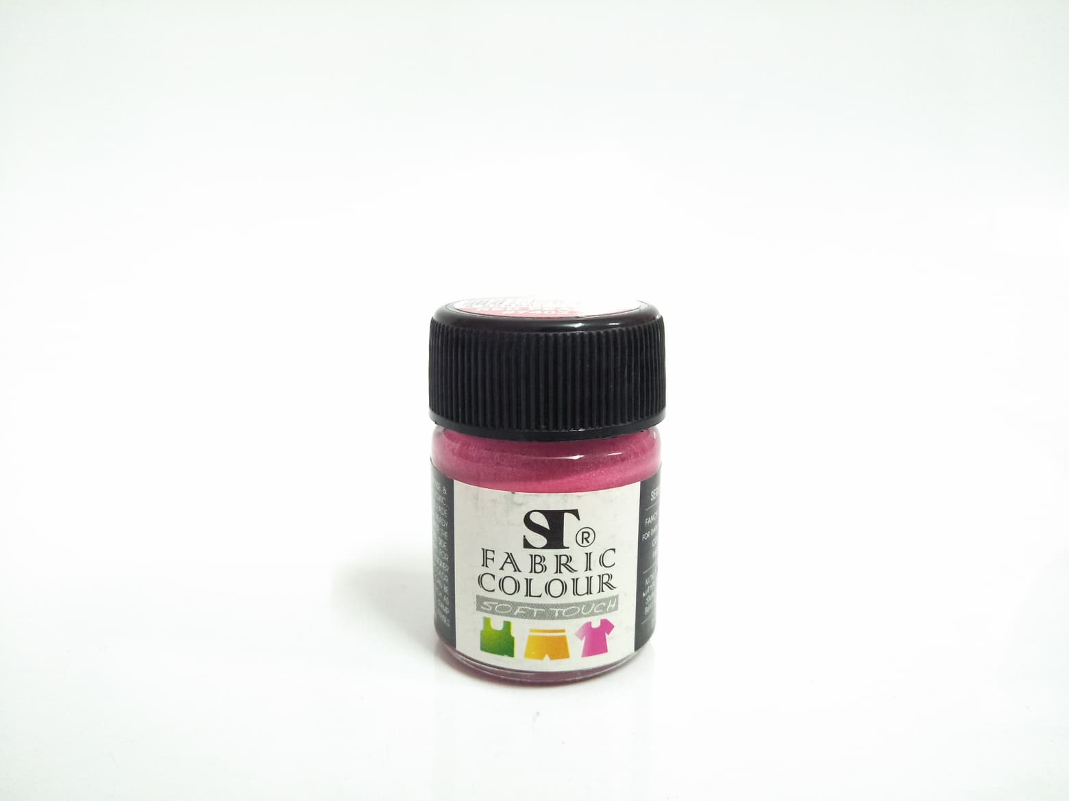 สีเพ้นท์ผ้า(Fabric Colour) ST ขนาด 15ml. สี PINK PEARL 7405