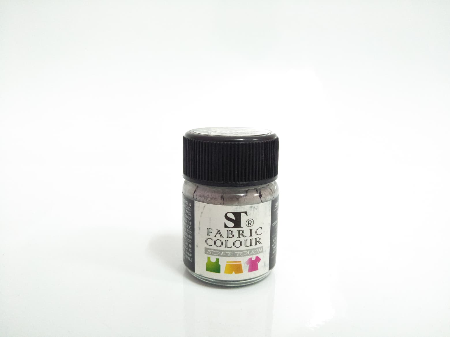 สีเพ้นท์ผ้า(Fabric Colour) ST ขนาด 15ml. สี PLATINUM 7302