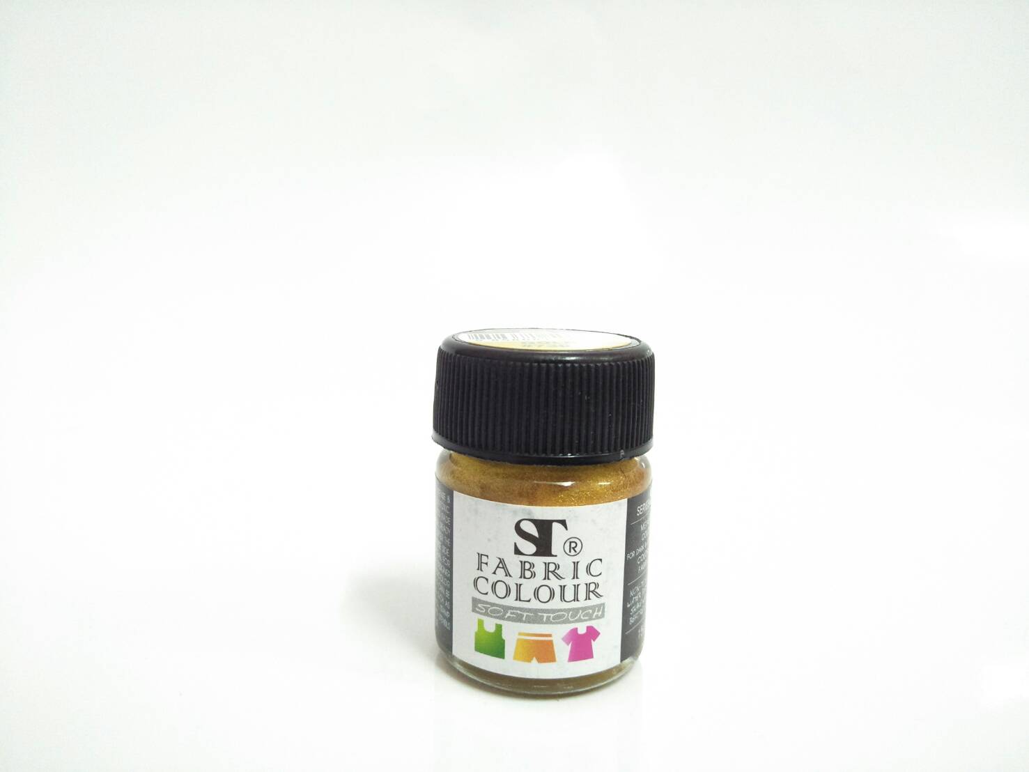 สีเพ้นท์ผ้า(Fabric Colour) ST ขนาด 15ml. สี GOLD 7303