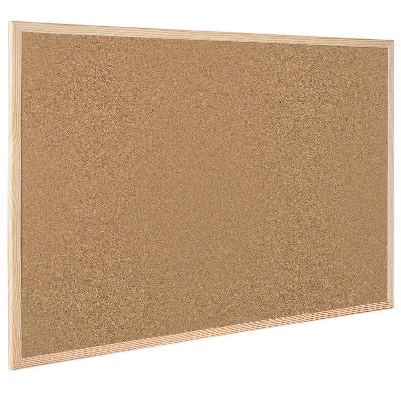 กระดานบอร์ดไม้ก็อกแขวน MEMO CORK BOARD ขนาด 60x80 cm.