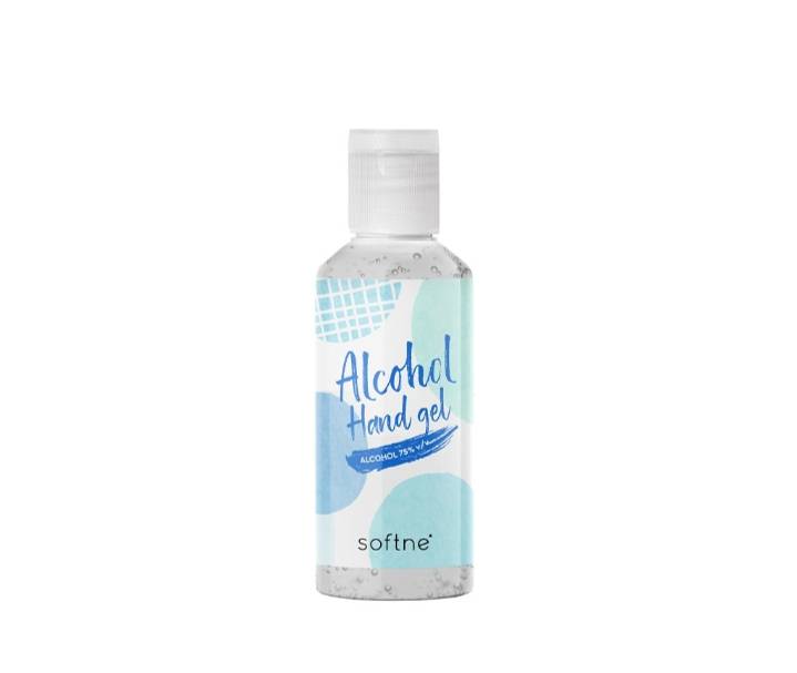 Softne Alcohol Hand gel แอลกอฮอล์เจลล้างมือ 60 ml.
